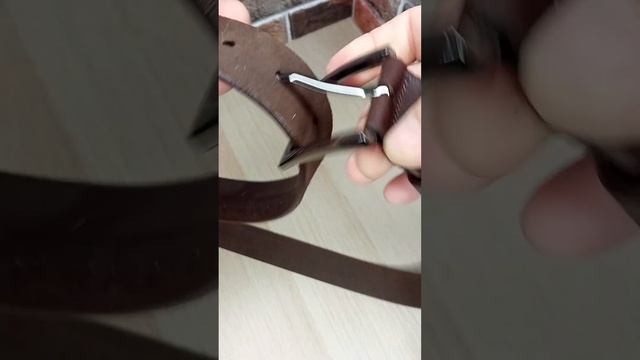 мужской кожаный ремень с орнаментом