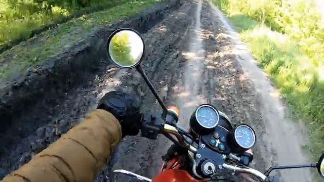 JAWA 638 Поездка на жёсткий OFFROAD смотреть онлайн