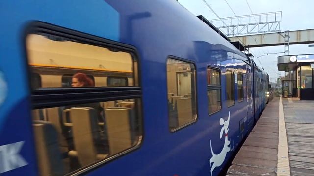 Электропоезд ЭП2Д-0034 на станции МЦД-2 Бутово. смотреть онлайн
