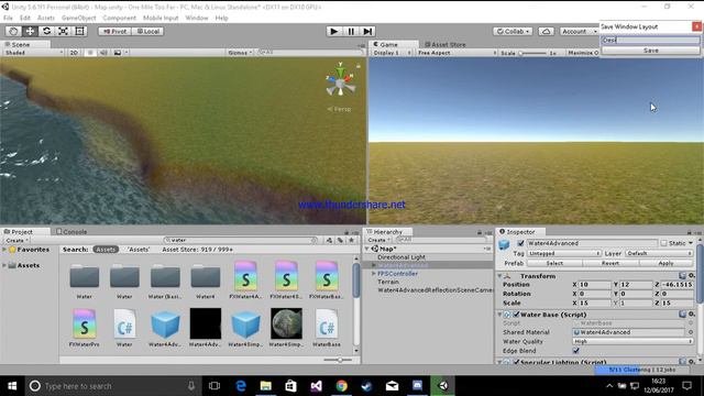 Unity 5 | Level Design | How To Make An Open World Game | EP 3 смотреть онлайн