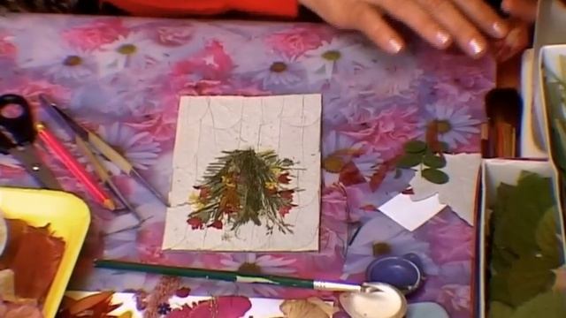 Раиса Криницкая: мастер-класс по созданию картин из сухих цветов, часть II (флористика) смотреть онлайн