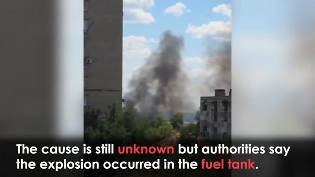 Massive Explosion at Gas Station in Russia Releases Huge Mushroom Cloud смотреть онлайн