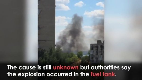 Massive Explosion at Gas Station in Russia Releases Huge Mushroom Cloud