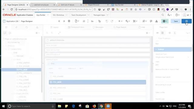 oracle apex course session 7 part 1 смотреть онлайн