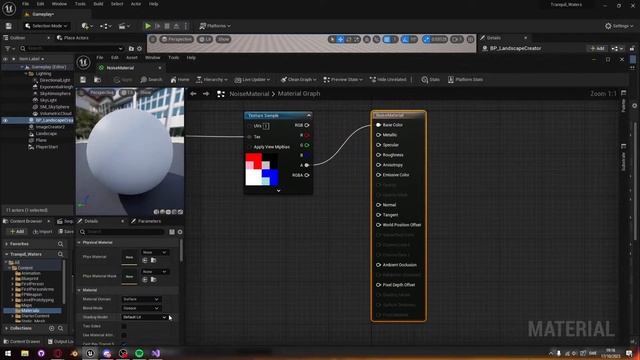 Visualising FBM algorithm in UE5 with C++ смотреть онлайн