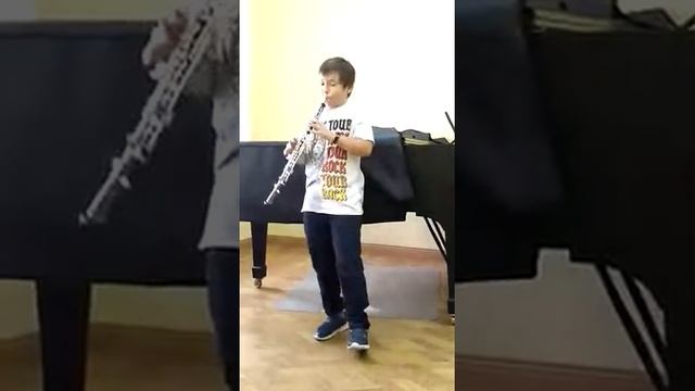 Philip Sparke - Chicago Blues. - Дмитрий Мелькумов, гобой. 10 лет, 5 класс МССМШ им. Гнесиных смотреть онлайн