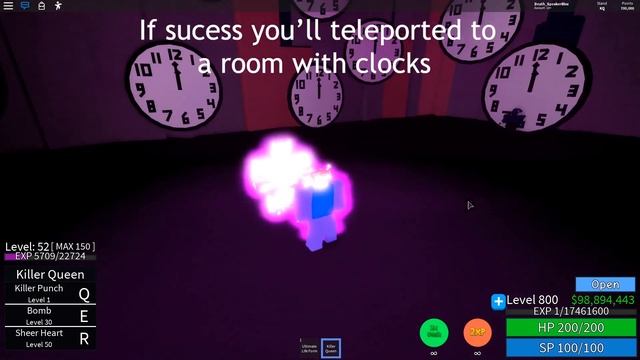 JojoBlox How to get KQR | Jojo Blox How to obtain Killer Queen Requiem | Roblox смотреть онлайн