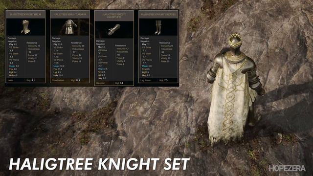 Elden Ring - All Knight Armor Complete Set Showcase смотреть онлайн