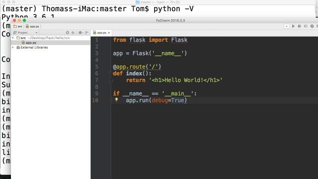 Django Tutorial - Create Django Project смотреть онлайн