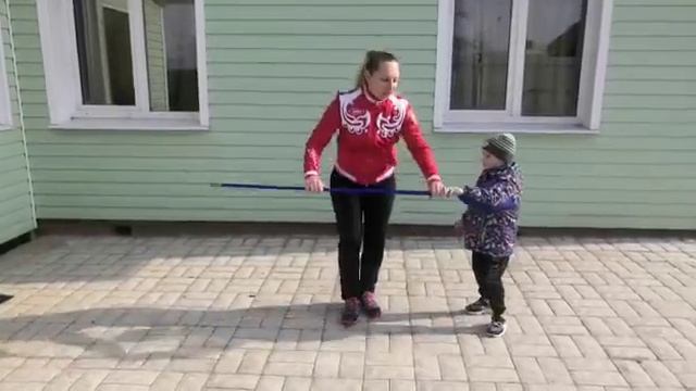Упражнения с гимнастической палкой. Мастер- класс Курченковой Ольги Викторовны смотреть онлайн