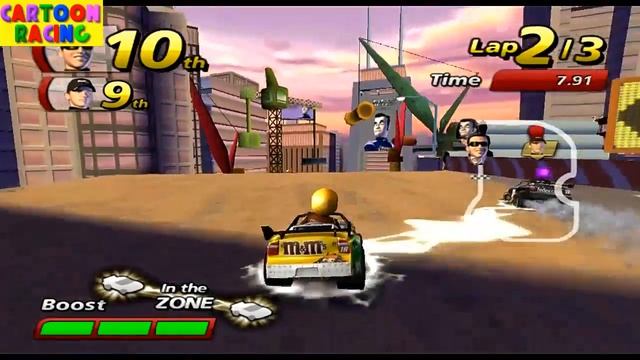 Nascar Kart Racing Nintendo Game смотреть онлайн
