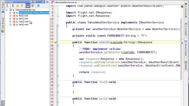 Structure Window (IntelliJ IDEA) смотреть онлайн