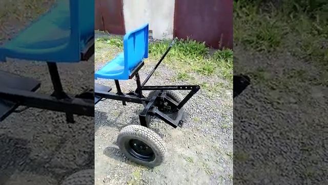 Задний адаптер, прицеп для мотоблока смотреть онлайн