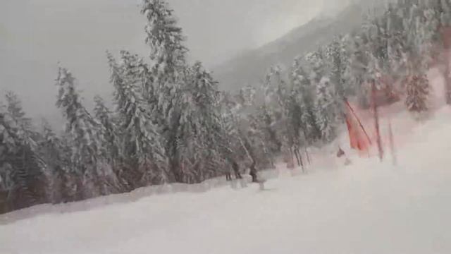 Архыз Синяя трасса 08.01.15 смотреть онлайн