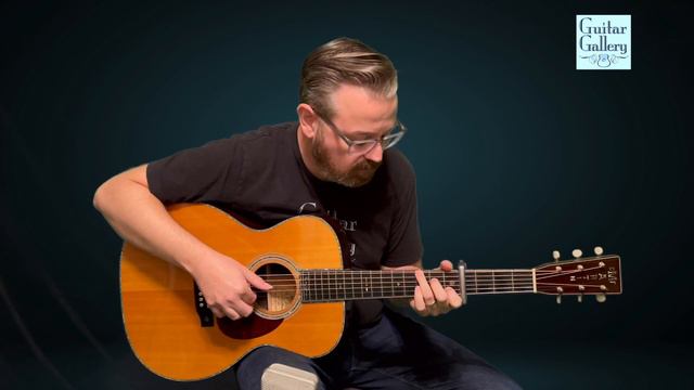 Martin OM-42PS (Paul Simon) Guitar at GuitarGal.com смотреть онлайн