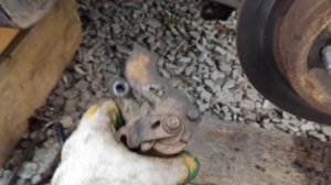 замена заднего суппорта на хендай Солярис 11 года выпуска