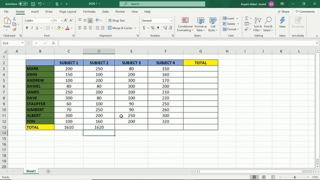 How to Sum a Column or Row in Excel смотреть онлайн