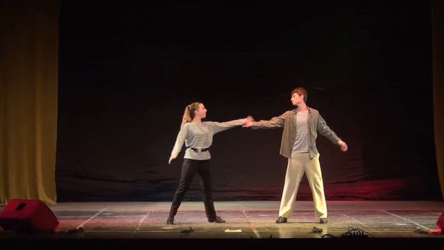 Sergey Ostapenko, Aleksandra Piavkina - Tap Dance in old Odessa style смотреть онлайн