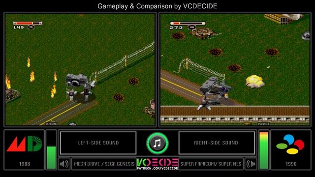 BattleTech vs MechWarrior 3050 (Sega Genesis vs SNES) Side by Side Comparison | VCDECIDE смотреть онлайн