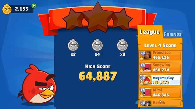 angry birds friends all levels tournament 813 no power-up walkthrough got 3-star смотреть онлайн