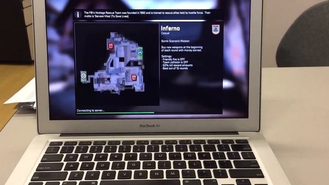 MacBook Air A1369 rodando CS GO смотреть онлайн