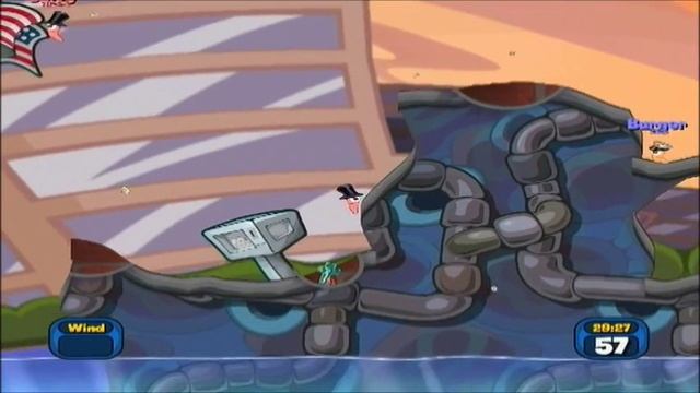 Worms 2: Armageddon, Level 1 (PS3/PSN) смотреть онлайн