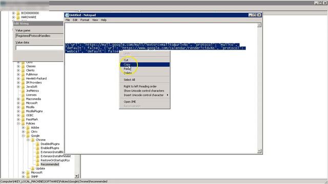 Google Chrome - Disable Protocol Handlers смотреть онлайн