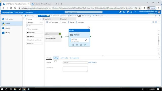 #5. Azure Data Factory - Use Foreach loop activity to copy multiple files - Step by Step Explanatio смотреть онлайн