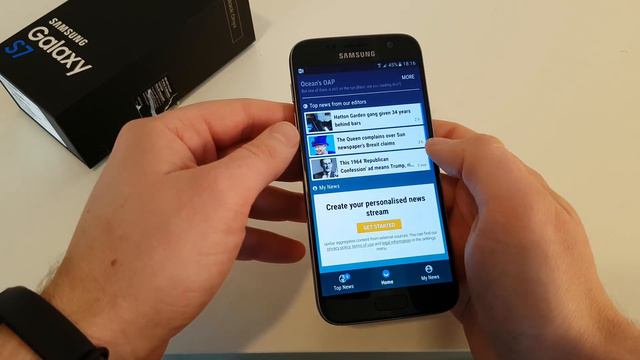Samsung Galaxy S7 Setup and First impressions смотреть онлайн