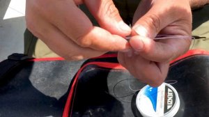 Как привязать флюорокарбон к плетёнке! Надёжный узел! 💪🎣