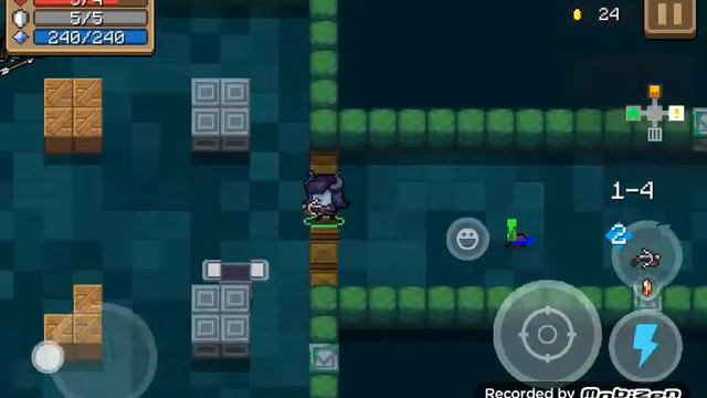Как попасть в секретную локацию болото в Soul Knight. Прохождение за Некроманта. смотреть онлайн