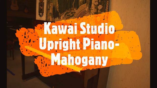 Kawai Studio Upright Piano смотреть онлайн