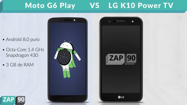 Moto G6 Play vs LG K10 Power TV (Comparativo) смотреть онлайн