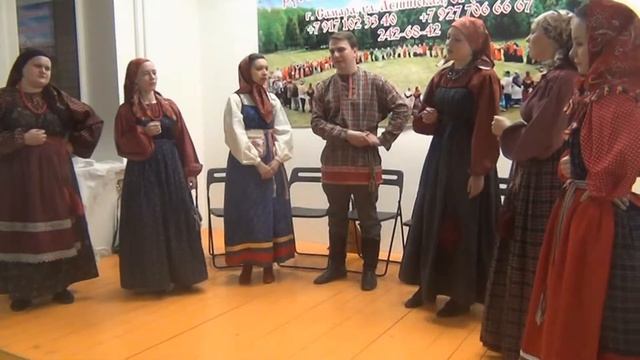 Фольклорный ансамбль Вечора - Ох, ни о чем Ванюшка не думал смотреть онлайн