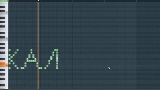 Как звучит Кал в ФЛ-студио 20 пианоролл / FL-studio 20 pianoroll смотреть онлайн