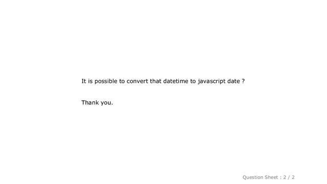 jQuery : Parsing the C# datetime to javascript datetime смотреть онлайн