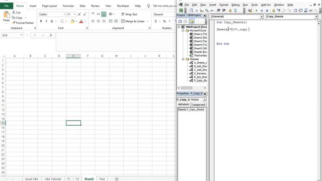 Copy Sheets in Excel by VBA Macro | How to Copy sheets in Excel Workbook in Hindi смотреть онлайн