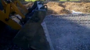 1  Экопарковка  Выравнивание вторичной щебенки