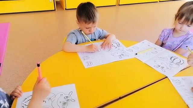 Сиреневая (старшая группа) работа в тетрадках смотреть онлайн