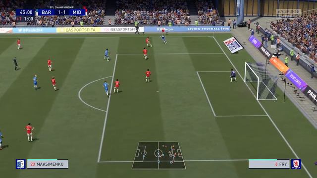 Barrow A.F.C. vs Middlesbrough F.C. [Paulv2k4 Gameplay and Realism Mod] смотреть онлайн
