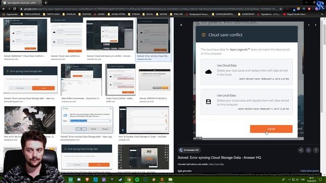 APEX LEGENDS - ORIGIN CLOUD SAVE CONFLICT ISSUE SOLVED смотреть онлайн