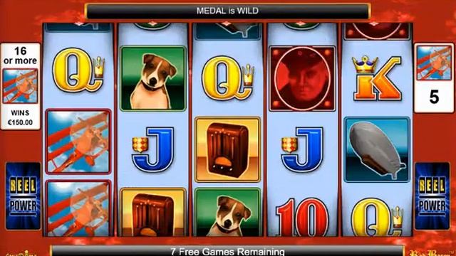 Red Baron Free Spins смотреть онлайн
