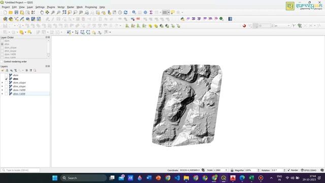 Photogrammetry Outputs - Digital Elevation Model смотреть онлайн