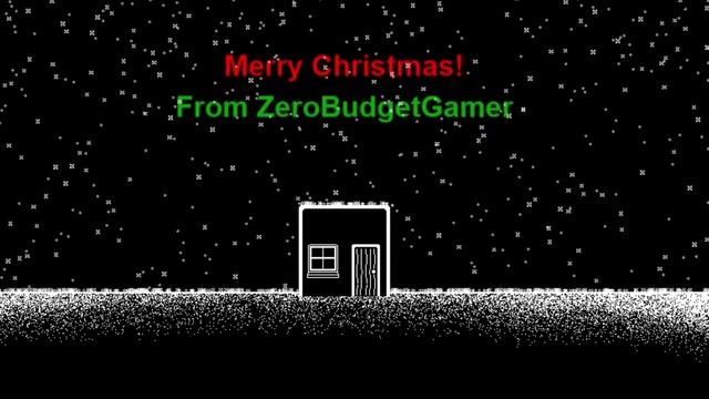 Merry Christmas from ZeroBudgetGamer (Retro Snow Scene) смотреть онлайн