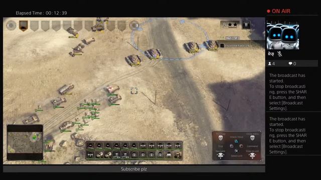 PS4 Strategy Game: Sudden Strike 4 African Desert War Axis Mission 1 смотреть онлайн