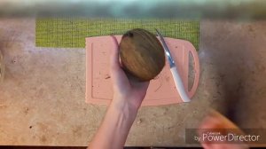 Как разделать кокос. Как кушать кокос