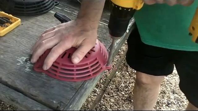 Lawn Mower Rope Pull Starter Fix Honda GVC160 смотреть онлайн