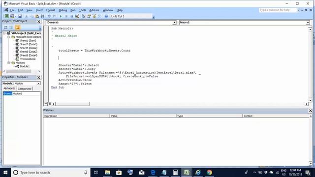 How to Save sheets within an Excel Workbook as separate workbooks using excel macro смотреть онлайн