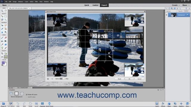 Photoshop Elements 2021 Tutorial Auto Fixes Adobe Training смотреть онлайн