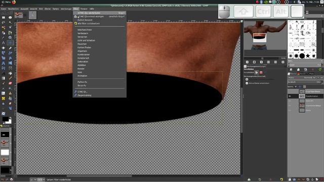 Gimp 2.9 - Cyborg Fantasy Tutorial смотреть онлайн